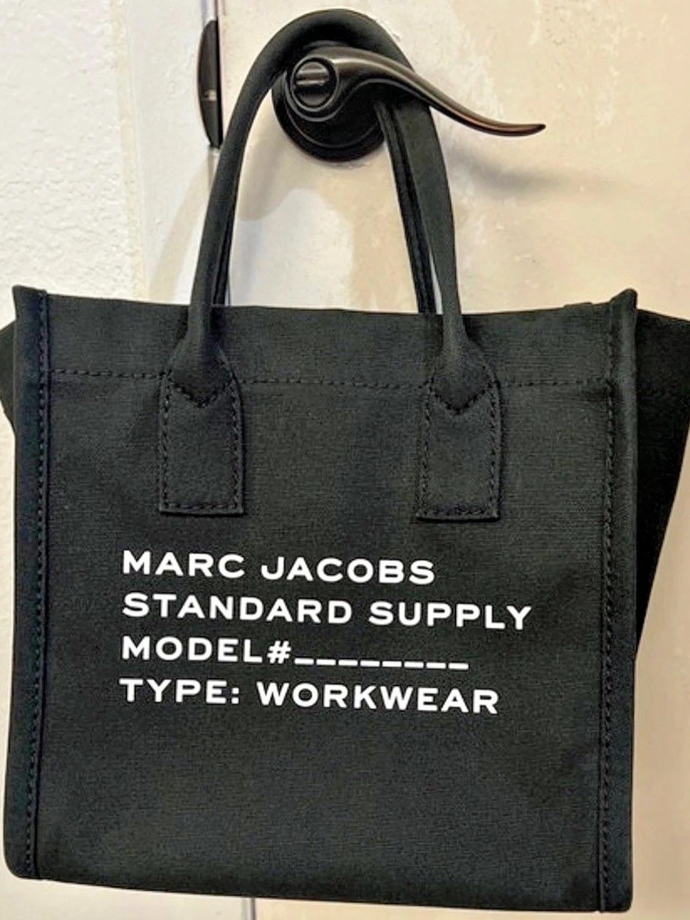 Marc Jacobs Standard Supply Workwear Tote Black Tote Like New